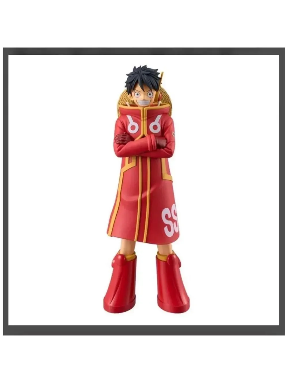 Banpresto One Piece Figure Luffy Red New Egghead Vol 1 Grandline Series